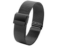 Wtukmo Milanese Loop - Correa de reloj simple para mujer de 12, 13, 14, 15, 16, 17, 18, 19, 20, 22 mm, pulsera de moda para DW AR, 17mm, Agate