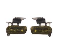 WTXXGQ Juego Faros Delanteros para Chevy para Silverado 1500 1999-2002 para Tahoe 2000-2006 Luces Antiniebla LED 60W Lámparas Conducción LED Blancas 6000K Faro Principal Delantero(Yellow Light)