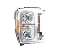 WTXXGQ Juego Faros Delanteros para Ford para F250 para F350 para SuperDuty 2023 2024 Faros Delanteros Halógenos Luz Baja H11 / Luz Alta HB3 Bombillas Faro Principal Delantero(1piece Right Side)
