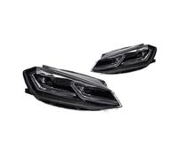 WTXXGQ Juego Faros Delanteros para VW para Golf 7.5 LED 2017-2020 MK7.5 Faros Delanteros DRL con Lente De Señal Dinámica Accesorios para Automóviles Faro Principal Delantero(TSI Silver)