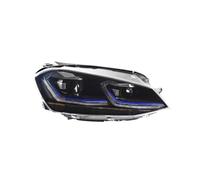 WTXXGQ Juego Faros Delanteros para VW para Golf 7 7.5 MK7 para GTI 2013 2014 2015 2016 2017 Mejora De Faros Delanteros LED DRL De Doble Proyector Faro Principal Delantero(Blue,RHD)
