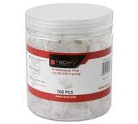 Wtyk RJ45 8P/8C Cat5e UTP, drut, 100 szt