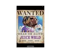 WTZRFV Juice WRLD Legends Never DieMotivational Wall Art - Póster inspirador, lienzo impreso, decoración del hogar, sala de estar, dormitorio, diseños modernos, estilo sin marco, 712 x 18 pulgadas (30