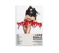 WTZRFV Motomami - Álbum de Rosalía, arte motivacional para pared, póster inspirador, lienzo impreso, decoración del hogar, sala de estar, dormitorio, diseños modernos, estilo sin marco, 20 x 30 cm