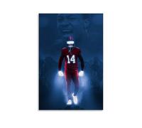 WTZRFV Stefon Diggs - Póster motivacional para pared, lienzo impreso, decoración del hogar, sala de estar, dormitorio, diseños modernos, estilo sin marco, 20 x 30 cm