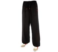 wu designs Pantalones de entrenamiento para Kung Fu y Tai Chi (medio), Negro , Körpergröße: 175cm