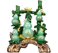 Wu Lou Feng Shui Estatua Figura Adorno Wu Lou/Hu Lu Escultura, Chino de Prosperidad Regalo de Decoración del Hogar, Wufu Trae Buena Suerte