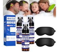 Wu Mu Chen Xiang Sleep Mist, Oud Agarwood Sleep Spray, ébano Agarwood Sleep Spray, Bed Spray Aromatherapy Sleep, Pillow Mist Sleep Spray, Ayuda a aliviar el estrés y la ansiedad (3 piezas)