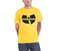 Wu-Tang Clan Camiseta con logo oficial unisex amarillo, amarillo, XXL