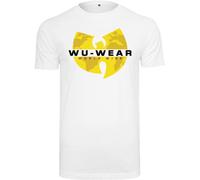 Wu-Wear Wu Wear Camiseta Logo Camiseta Top Estampado 100% Algodón Mundo