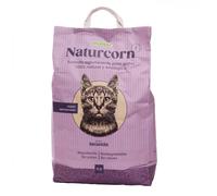 Wuapu Naturcorn Pelets Aglomerante Para Gatos Aroma Lavanda 17,5 L