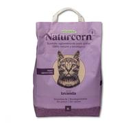 Wuapu Naturcorn Pelets Aglomerante Para Gatos Aroma Lavanda 6 L