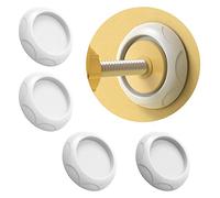 WUBAYI 4 protectores de pared de silicona para puerta de seguridad, extensión de puerta de escalera, protector de pared (silicona)