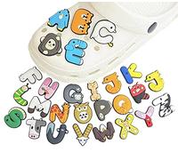 WUBAYI 52 accesorios para zapatos de zueco, personajes ABC-Z, pinchos para niños, niñas, adolescentes, hombres, mujeres y adultos, Plástico