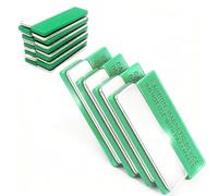 WUBAYI 8 pares de imanes de cortina con pegamento (16 unidades) - Clips magnéticos para cortinas opacas, cortavientos, imanes NDFEB