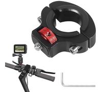WUBAYI Action Cam - Soporte para bicicleta (giratorio 360°, soporte Insta 360 y accesorios Insta360 X4, montaje 1/4 para Gopro/DJI Osmo, soporte de manillar 22-32 mm)