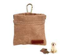 WUBAYI Bolsa de golosinas para perros pequeños, bolsa de entrenamiento para cachorros, bolsa de entrenamiento para perros pequeños con mosquetón impermeable, bolsa de caminar para entrenamiento de