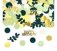 WUBAYI Decoraciones de mesa de fiesta de cumpleaños - Paquete de 200 piezas de confeti vibrantes con motivos festivos - Decoración esencial de mesa de cumpleaños para celebraciones universales