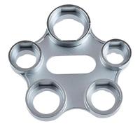 WUBAYI Herramienta universal de llave aireadora - Llave de extracción de aireador de grifo con 10 tamaños, llave de instalación de aireador para boquilla de grifo de fregadero, herramienta de servicio