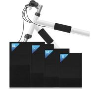 WUBAYI Juego de protectores de marco de bicicleta de 4 tamaños (S/M/L/XL) - Protección de transporte para portabicicletas, fundas antiarañazos | Compatible con marco de carbono | MTB/E-Bike