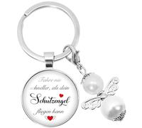 WUBAYI Llavero de ángel de la guarda - Regalos de primera comunión para niñas y niños, recuerdo de bendición personalizado con oración, pequeños regalos para decoración de comunión