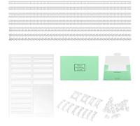 WUBAYI Paquete de 21 ajustadores de tamaño de anillo de silicona invisibles, ajuste universal para anillos sueltos (hombres y mujeres)