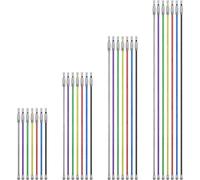 WUBAYI Paquete de 28 llaveros de alambre de acero inoxidable de colores, 7 colores, 10/15/20/25 cm, 2 mm, llaveros de alambre recubierto de nailon para equipaje, bolsos, llaves, etiquetas de