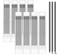 WUBAYI Paquete de 48 minas industriales de carpintero de 2,8 mm - Recambios de marcador de núcleo sólido para carpintería, construcción y dibujo arquitectónico