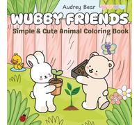 Wubby Friends: Simple & Cute Animal Coloring Book