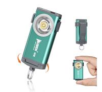 WUBEN G2 Linterna LED Recargable, 500 Lúmenes Pequeña y Ultraligera Llavero Linterna, 5 Modos - Linternas LED EDC con Abrazadera, para Viajes, Caminar, Buscar, Senderismo