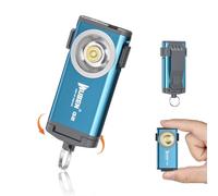 WUBEN G2 Mini Linternas, 500 Lúmenes Recargable Llavero Linterna, 5 Modos - Linternas LED EDC con Abrazadera, para Viajes, Caminar, Buscar, Senderismo
