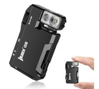 WUBEN G5 Linternas LED Alta Potencia 400 Lúmenes, Linterna LED Recargable USB RGB Potente, Linterna Led Pequeña a Pilas, IP68 Impermeable Portátil Flashlight Emergencia Camping(Negro)