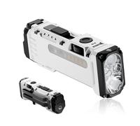 WUBEN X4 Mini Linterna LED Recargable con RGB Lamparas, 1500 Lumens EDC Linternas Alta Potencia con Iman, IP65 Portatil Tactico Lampara de Mano para Camping Emergencia Rescate