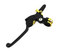 WucbRkh Palanca plegable de embrague universal Stoneder Igp Perfil Pro Percatible con motocicletas todoterreno de bicicleta de tierra(1 Set de oro negro)