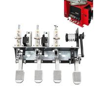 WUCIOA Conjunto de Pedal para desmontadora de neumáticos, válvula de Control de Aire de 4 Pedales, Piezas para desmontadora de neumáticos de Coche, Accesorios para desmontadora de neumáticos