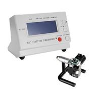 WUCIOA Herramientas para probar el cronómetro de Relojes, cronómetro Profesional con Sensor de micrófono, Pantalla LCD, 6 direcciones de medición
