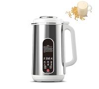 WUCIOA Máquina para Preparar Leche de Frutos Secos de 1.2 L, de Acero Inoxidable, con 8 menús Inteligentes, Temporizador de 24 h, Pantalla LED, Limpieza automática y Cortador de 12 Cuchillas