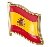 Wudaizhi 1pc Flagal De España Pin Insignia De La Solapa De Metal Broche De La Bandera Española De La Bandera del Regalo del Regalo del Regalo del Regalo del Regalo del Regalo