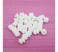 Wudaizhi 20pcs 62a Micro Mini Rueda De Polea De Plástico Pequeña Rueda De Engranaje De Polea Modelo De Juguete Motor Motor Motor