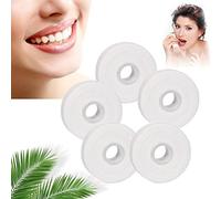 Wudaizhi 5 Rollos 50m Flosa Dental Higiene De Higiene Limpieza De Hilo Dental Guerra De Menta Menta Mint Pickser Dientes De Hilo Dental Cuidado Dental