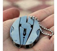 Wudaizhi Alicates Multiherramienta Portátiles De Acero Inoxidable para Exteriores, Llavero, Destornillador, Mini Alicates, Herramientas Múltiples