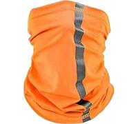 Wudaizhi Bandana Multifuncional Reflectante con Tira Reflectante, Pañuelo Mágico sin Costuras para Ciclismo, Pañuelo Mágico para Moto al Aire Libre, Pañuelo para la Cara y Cabeza, Braga de Cuello
