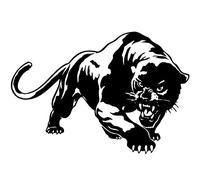 Wudaizhi Pegatinas De Coche, Pantera Leopardo Negra, Pegatinas para Ventana, Capó, Espejo, Pegatinas para Coche, Pegatinas Autoadhesivas para Carrocería Modificada