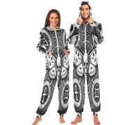 Wudan Ropa de dormir con capucha y amplios bolsillos de almacenamiento para adultos, Muertes góticas de Halloween, XXX-Large