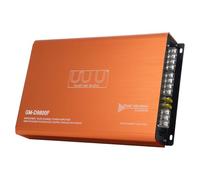 Wudi Audio Systems Amplificador para automóvil de 4 canales 4 x 100 W 4 Amplificador de potencia de audio estable de 16 ohmios para sistemas de audio para automóvil Aleación de