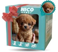 WUDLi 2025 Nuevo Perro Robot, Cachorro Robot Que Actúa como Un Verdadero Cachorro, Nicoo: Mi Cachorro Robótico Realista, Robot de Perro Nico para Adultos, Perro Robot Ai Nico - Caminar, Ladrar