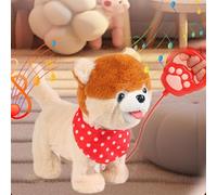 WUDLi Robot de Perro de Nico para Adultos, 2025 Nuevo Robot Dog, AI Robotic Cat, Que actúa como un Verdadero Cachorro, Nicoo: mi Cachorro robótico Realista, lamiendo la Lengua, rascado en la Cabeza