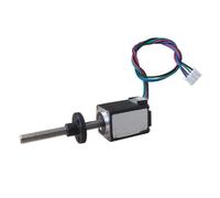 WUDOLI 1 motor paso a paso lineal Nema 8 de 1,8 grados, 0,6 A, 20 mN.m, 20 x 20 x 30 mm, motor paso a paso de 50 mm, 100 mm de largo, cable de 2 mm, varilla roscada Tr5x2 Herramientas(100mm)