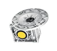 WUDOLI 1 Uds NMRV030 reductor de velocidad for Motor paso a paso 56B5 90x90mm brida reducción de velocidad caja de cambios de tornillo sin fin 9mm entrada 14mm eje de salida Controlador(10:1)