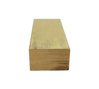 WUDOLI Bloque de barra plana de latón H59 de 3 mm, 4 mm, 5 mm, 6 mm, 8 mm y 10 mm. Versátil for proyectos de bricolaje y fabricación. Herramientas(100mm x 8mm x 80mm)